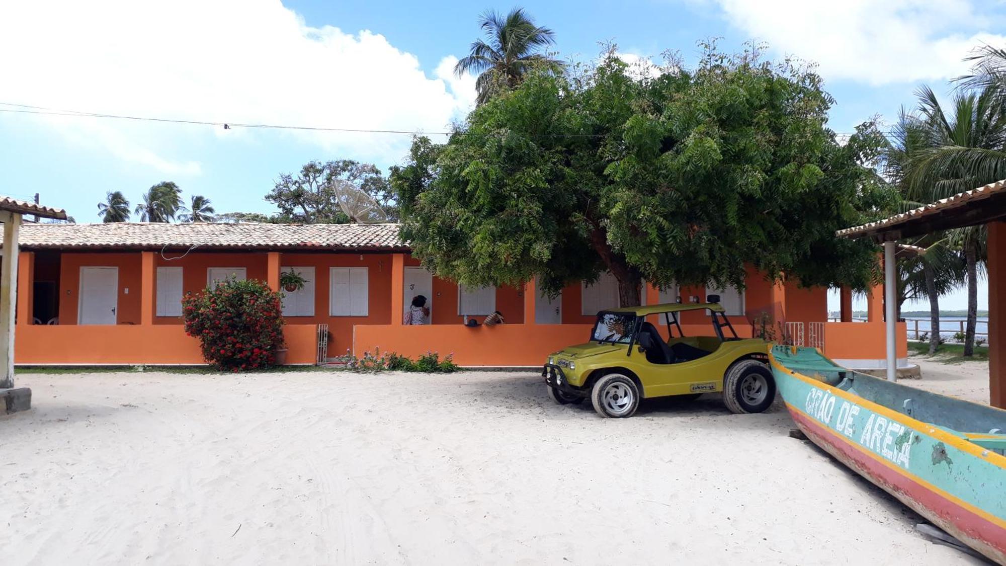 Pousada Grao De Areia Beira Mar Mangue Seco  Luaran gambar